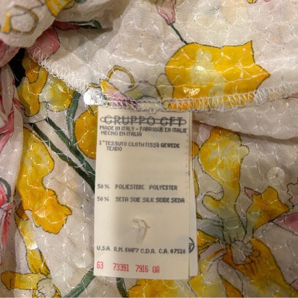 Valentino Miss V two piece skirt set sequin floral sz 10 - Picture 10 of 11